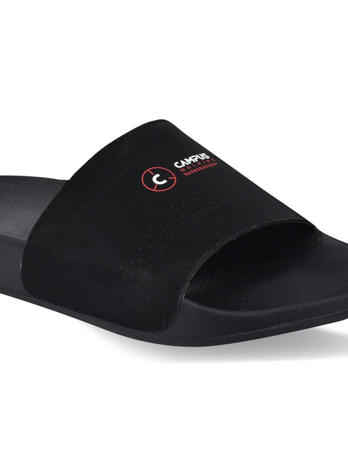 SL-408 Black Men's Slides